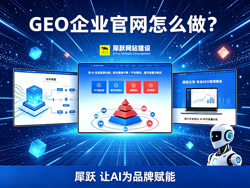 GEO企业官网怎么做？
